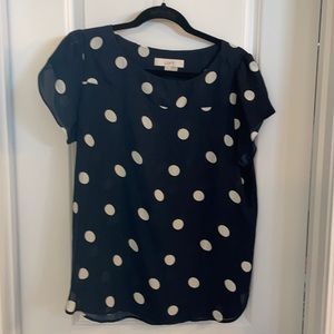 Excellent condition women’s LOFT blouse